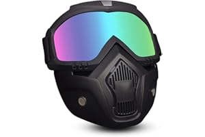 EKIND Tactical Mask with Removable Face Mask Compatible for Nerf Elite Toy Gun Game Rival Ball