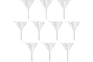 Eisco Labs Funnel, Dia 2 3/4" with a 1/4" Outlet and Measures 4 1/2" Tall Pack of 10