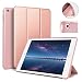 IPad 9.7 inch 2017/2018 Case aoub Ultra Slim Lightweight Smart Trifold Stand Cover with Magnetic Auto Wake & Sleep Function/Soft TPU Back Cover for iPad 5th/6th Generation (Rose Gold)
