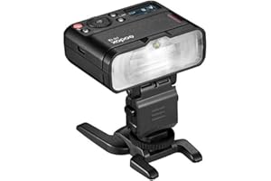 Godox MF12 Macro Flash, 2.4 GHz Wireless Control, 0.01 to 1.7s Recycling Time, 3.7V/6.29W Lithium Battery, Compatible with Ni