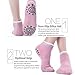 DubeeBaby Yoga Socks, Women’s Non Slip Anti-Skid Pilate Grip Socks(SUN SERIES)