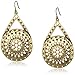 Lucky Brand Two Tone Major Drop Earrings