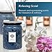Dynamic Collections Aromatherapy Scented Candles - Great for Minimalistic Home Decor, Stress Relief, and Gift Set of Two 16 Ounce Mason Jar Candles (Serenity)