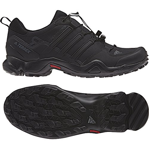 Adidas terrex swift r hiking shoe - men s black/black/dark grey 9…