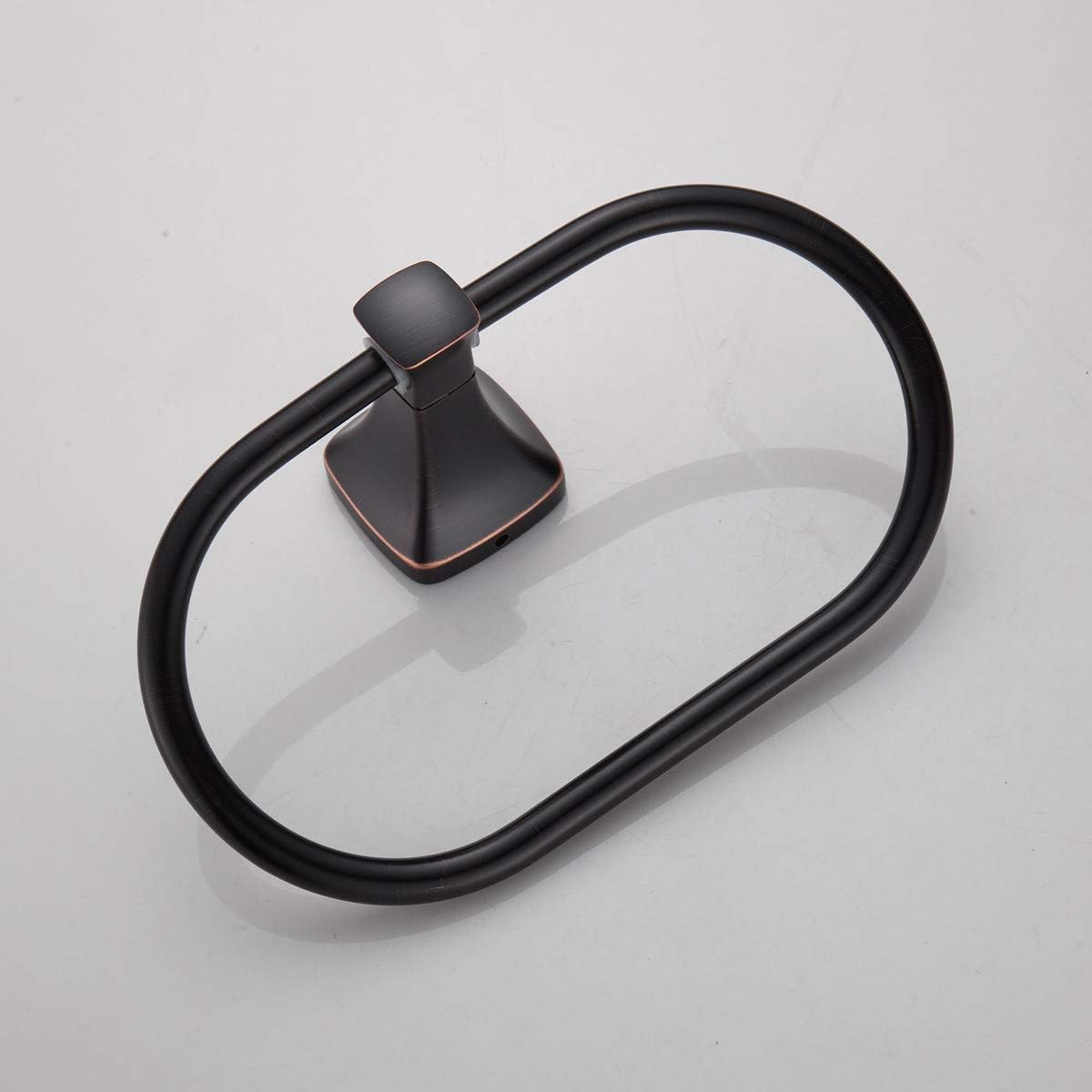 AUKTOPT AR1816 Bathroom Hardware Accessory Towel Ring, Oil Rubbed Bronze - - 