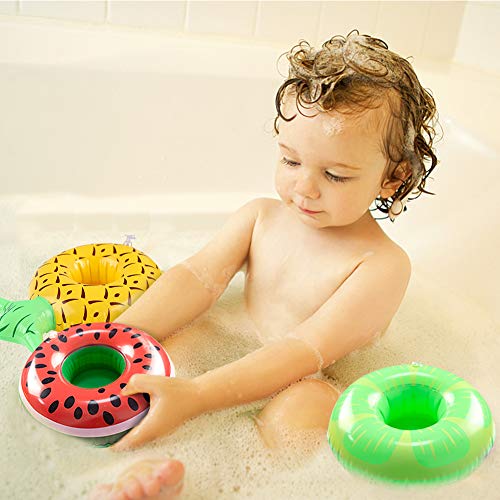 VGOODALL Aufblasbare Getränkehalter, 10 Stück Pool Becherhalter Inflatable Flaschenhalter Dosenhalter Pool Party Deko Badspielzeug