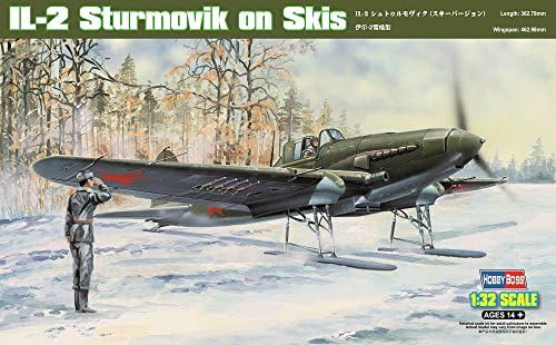 Hobby Boss Il-2 Sturmovik On Skis Airplane Model Building Kit