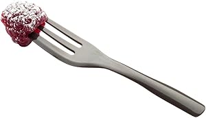 Cake Fork, Pastry Fork, Knife Edge Fork - Fashion Grey Disposable Fork, 3 Prong, 1 Prong with a Knife Edge - Perfect for Serving Cakes - 4