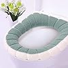 Xiaojie Tweekleurige tweekleurige pompoen thermische schattige badkamer heupstoel toilet deksel gewone ademend, 7