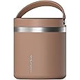 Hydrapeak 25oz Stainless Steel Vacuum Insulated Thermos Food Jar | Thermos for Hot Food and Cold Food, Wide Mouth Leak-Proof Soup Thermos for Adults, 10 Hours Hot and 16 Hours Cold (Almond)