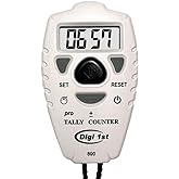 Digi 1st TC-890 Digital Tally Counter, Electronic Up Down Clicker Counter, Add/Subtract People Counter, Handheld Pitch Counte