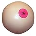 Inflatable Boob Shaped Beach Ball: Adult Prank Gag Joke, 12 Inches