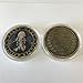 Aizics Mint ST. Mary Blessed Virgin Hail Mary Full of Grace Prayer Commemorative Coin. Cast with Colorized Saint and Beautiful Iron Plating & Ancient Bronze Original one-of-a-Kind Design.
