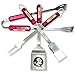 BSI PRODUCTS, INC. NCAA Florida State Seminoles 4 Piece Barbecue Set