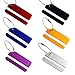 Lalago Aluminum Alloy Baggage Claim Tags Luggage Mixed Color Set of 6