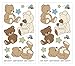 Little Bedding by NoJo Dreamland Teddy Uni 10 Piece Crib Bedding Set