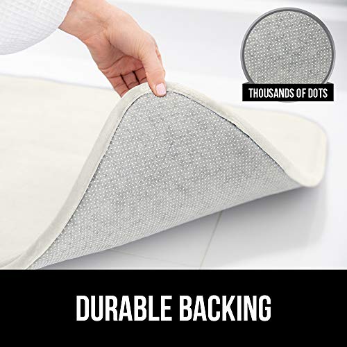 Gorilla Grip Thick Memory Foam Bath Rug, Soft Absorbent Luxury Mats