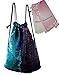 Winmany Mermaid Sequin Drawstring Backpack Glittering Reversible Dance Bag Sports Backpack Bag Outdoor Shoulder Bag