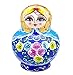 Leegoal New 10pcs Beautiful Wooden Russian Nesting Wishing Dolls Matryoshk Traditional