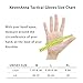 KevenAnna Full Finger Cycling Motorcycle Gloves Outdoor Tactical Shooting Gloves for Military Gear Men's Military Gloves for Army Tactical Gear (1-Black, Medium)
