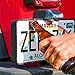 Rear License Plate Mounted Bottle Opener Tailgate Accessory fits Jeep Wrangler JL, JK, JKU and TJ Models - Awesome for Tailgating and a Great Addition to Your Jeep Wrangler Accessories