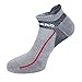 Aaronano 5 Pairs Mens Half Cushion Ankle Socks Low Cut Breathable Athletic Socks Size (7-12)