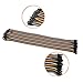 OdiySurveil(TM) 40pin 300mm 1P-1P Male to Female Breadboard Cable Dupont Jump Wire Jumper For Arduino(80pcs,Pure copper core,Pack of 2)