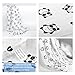 Kyapoo Muslin Swaddle Blankets 100% Cotton, Soft and Breathable,Panda, Large 47’’ X 47’’, 1 Pack