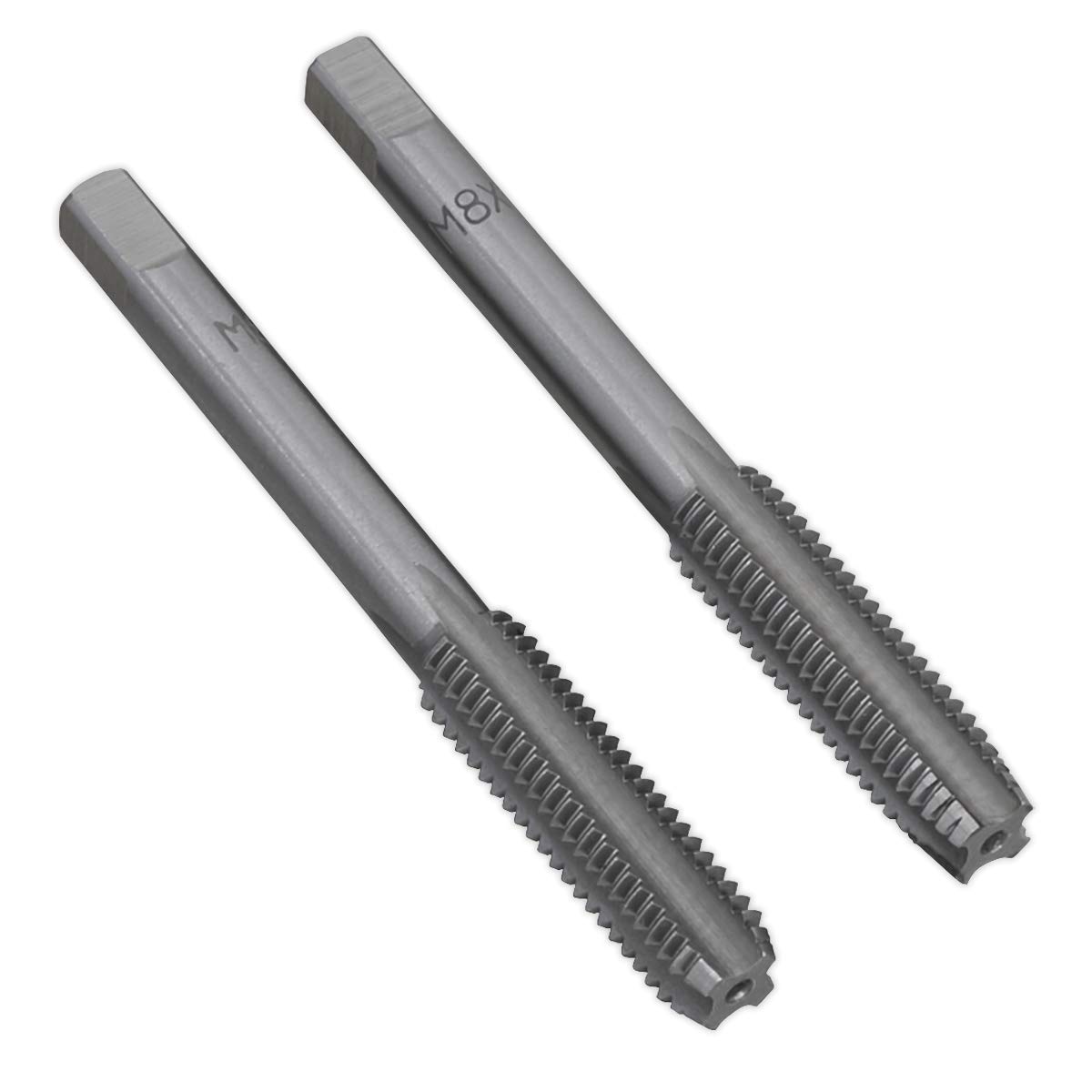 Sealey TSM8 2PC M8 x 1.25mm Tap Set (Taper & Plug)
