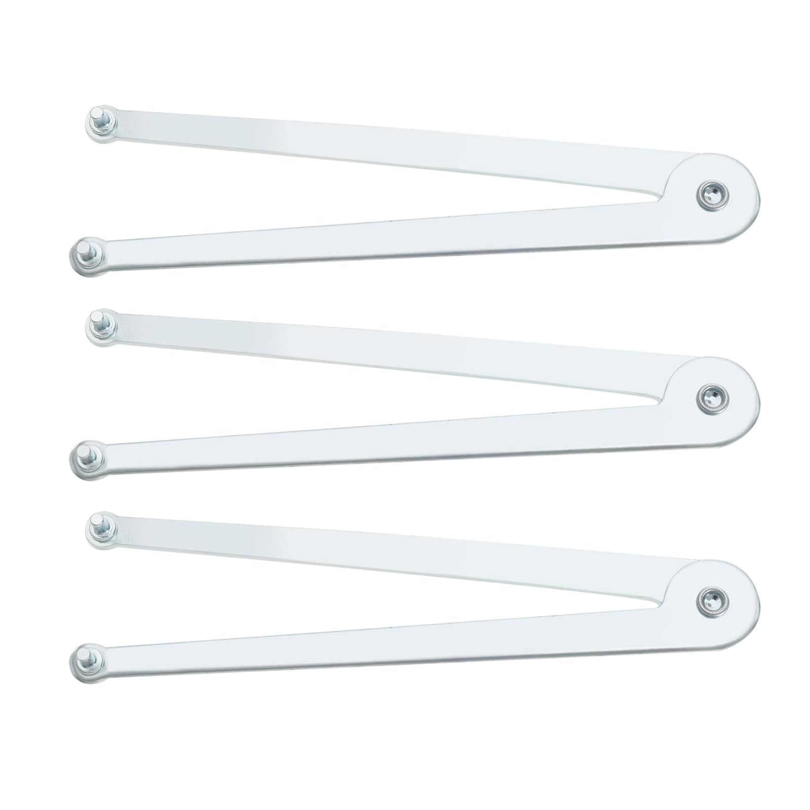 LT Easiyl 3 PCS 180mm Adjustable Angle Grinder Open End Wrench Face Pin Wrench Removal Tool Wrench Suitable for Angle Grinder and Grinder Silvery