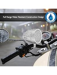 Pyle plmca62bt 600 Watt motocicleta   Impermeable Sistema de sonido con Bluetooth, altavoces, amplificador y iPod de entrada