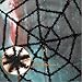 Halloween Shimmering Spider Web Decoration, Giant Cobweb Webbing for Halloween Party Decoration
