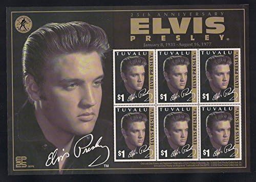 Tuvalu Elvis Presley 25th Anniversary Collectible Postage Stamp 898