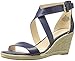 Nine West Women's Jay Leather Wedge Sandal