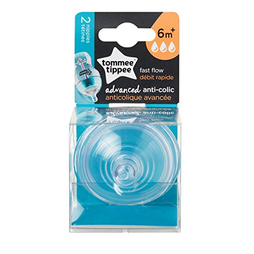 "Tommee Tippee Anti-Colic Fast Flow Nipples" - Image 3