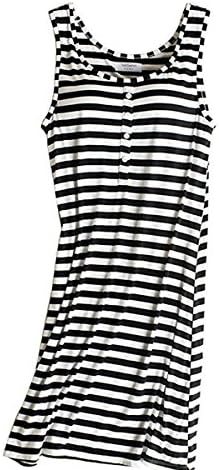 Hiwil Womens Modal Shelf Bra Sleepwear Chemise Nightgown Full Slip Lounge Dress