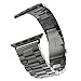 eLander 38mm Stainless Steel Metal Strap Business Replacement band for Apple Watch Series 3 Series 2 Series 1 Sport and Edition (38mm Space Gray)