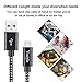 USB Type C Cable, Yostyle 4Pack 3FT 6FT 6FT 10FT Nylon Braided USB A to USB C Charger Cable Fast Charging Cord for Samsung Galaxy S9 S8 Plus, Note 8,Moto Z Z2,LG V30 V20 G5 G6,Pixel,Nintendo Switch