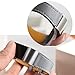 bayite Leather Bands Compatible with Fitbit Charge 2, Replacement Accessories Straps Women Men, Smoke Gray