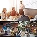 Projector, OKCOO Native 1080P Projector, 7500L FHD Outdoor Movie Projector Supports Max 200