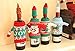 Fashionclubs Christmas Wine Bottle Knitted Ugly Sweater Covers Set,Set of 4