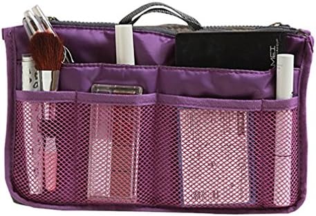 New Lady Women Insert Handbag Organiser Purse Large Liner Organizer Inner Bag Tidy Travel Handbag 6