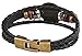 Hamoery Punk Alloy Leather Bracelet For Men Constellation Braided Rope Bracelet Bangle Wristband(Sagittarius)