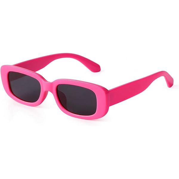 Amazon.com: IKANOO Retro Rectangle Sunglasses for Women Men