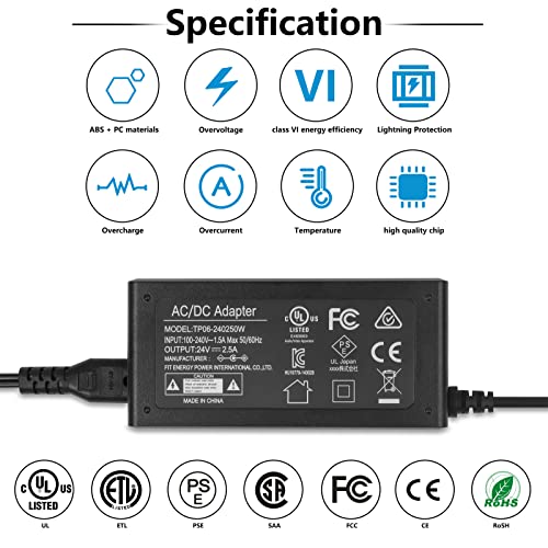 HY1C 24V Power Supply For Logitech G920 G29 G25 G27 G923 G940 Driving