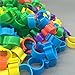 100X Chicken Hen Pigeon Leg Poultry Dove Bird Chicks Duck Parrot Clip Rings Band