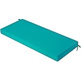 idee-home Outdoor Bench Cushion Waterproof, Bench Cushions for Outdoor Furniture, Patio Porch Swing Replacement Seat Pad with