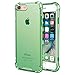 Speira Compatible with iPhone 8 / iPhone 7 Transparent Case with Reinforced Corners, [Anti-Discoloration] [No-Slip Grip] (Green)