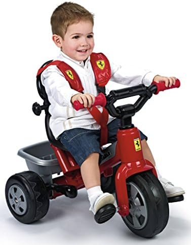 triciclo bebe ferrari
