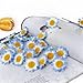 Femitu 100x Artificial Gerbera Daisy Flowers Heads for DIY Wedding Party (Blue)